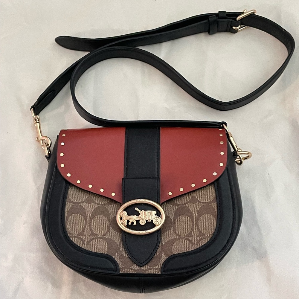 Coach Georgie Saddle Bag